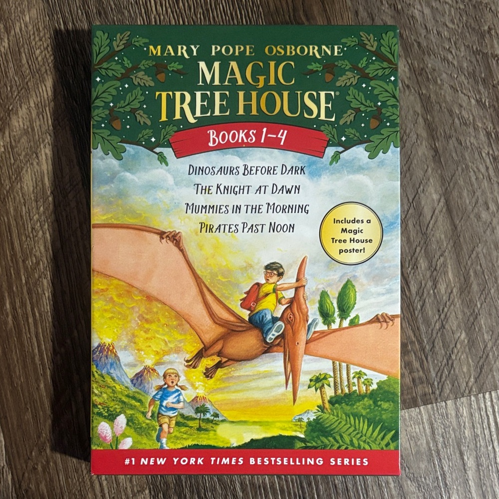 Books 1-4 by Mary Pope Osborne